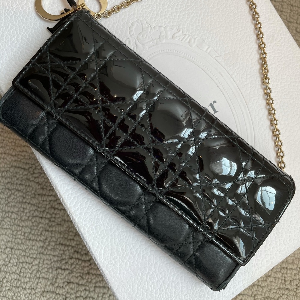 Christian Dior Long Wallet Authentic Used